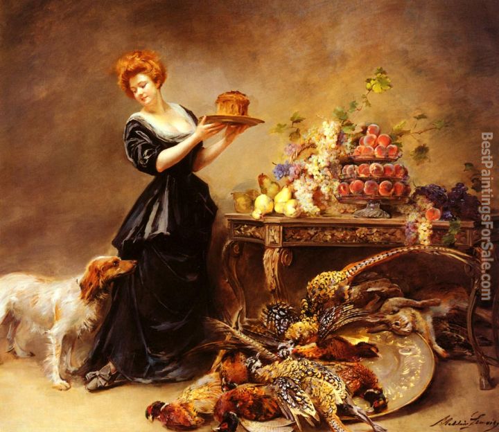Madeleine Jeanne Lemaire Paintings for sale